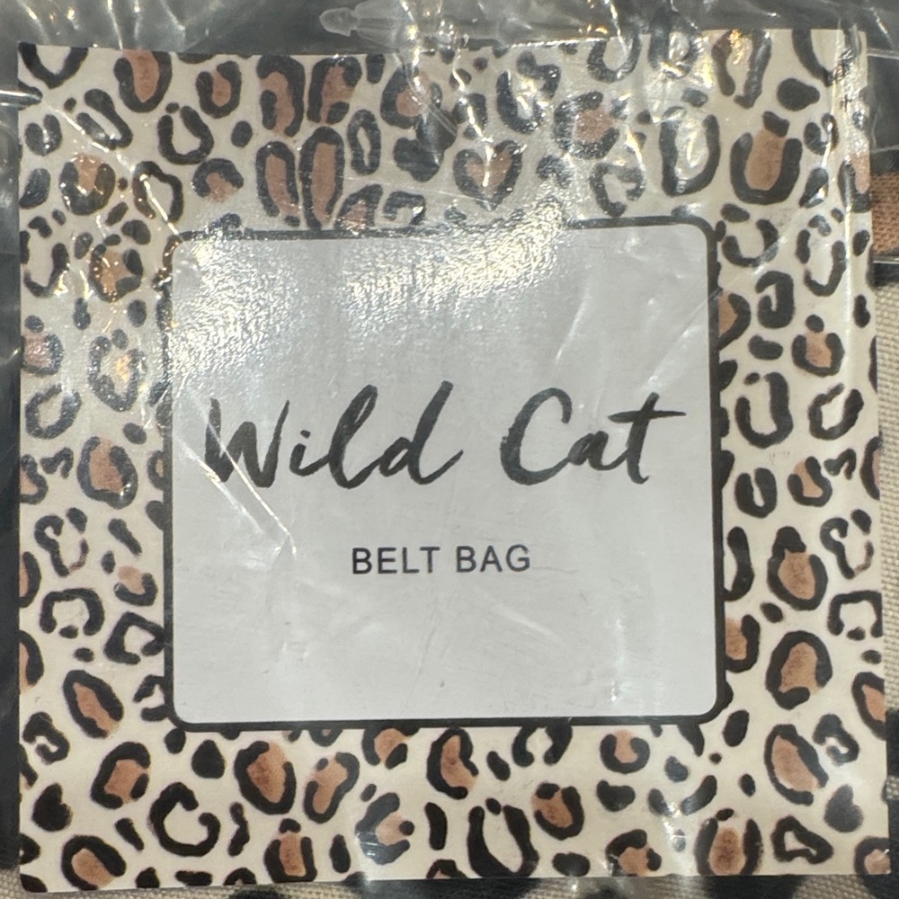 Brighton Leopard Print Beltbag in Tan, Black & Brown - Picture 2 of 6